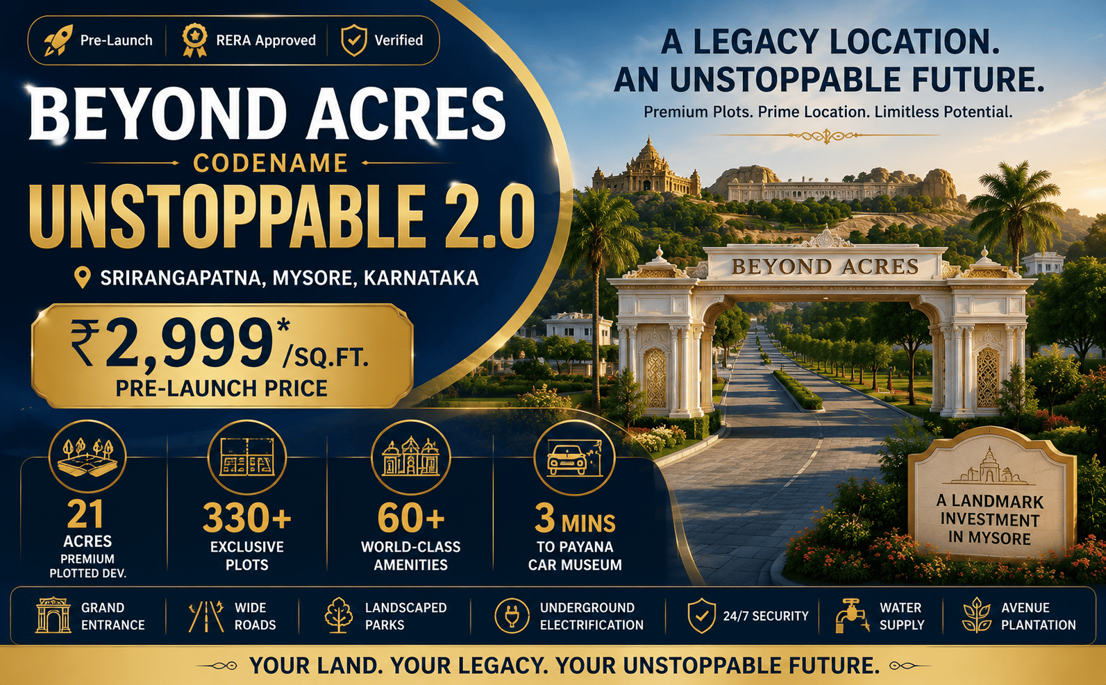 Sri Sreenivasa Fortune Retreat - Residential Plots Mominpet